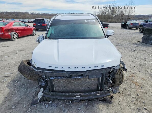 5XYP3DHC7MG180136 2021 KIA TELLURIDE Белый Вид спереди