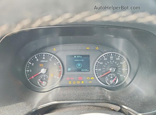 5XYP3DHC7MG180136 2021 KIA TELLURIDE Белый Вид щитка приборов