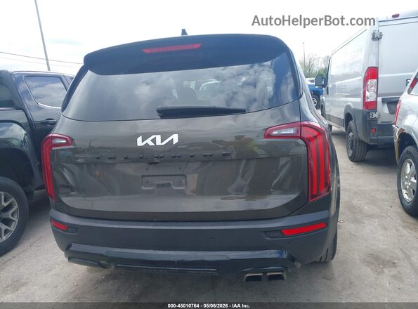 5XYP3DHC7NG243365 2022 KIA TELLURIDE Зеленый 