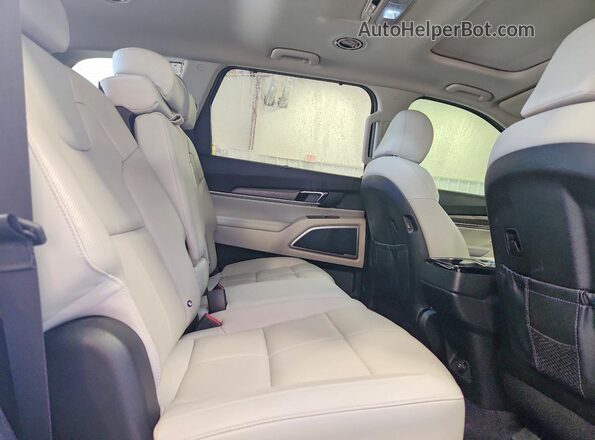 5XYP3DHC9NG317630 2022 KIA TELLURIDE Black Вид задньої частини салону
