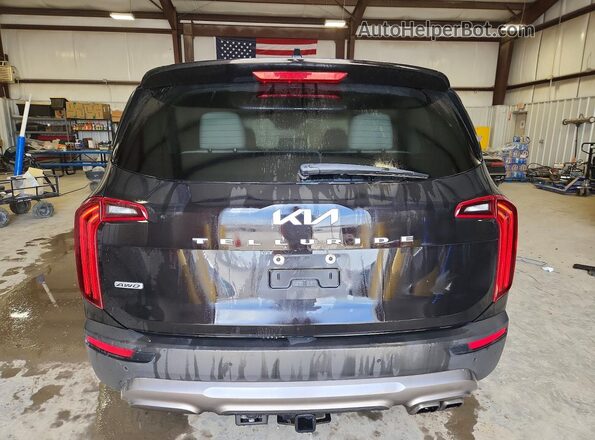 5XYP3DHC9NG317630 2022 KIA TELLURIDE Black Вид ззаду