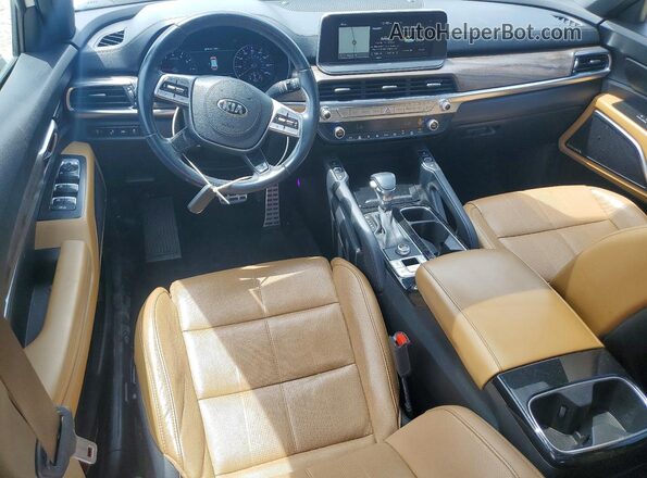 5XYP54HC1LG027454 2020 KIA TELLURIDE White წინა პანელის ხედი