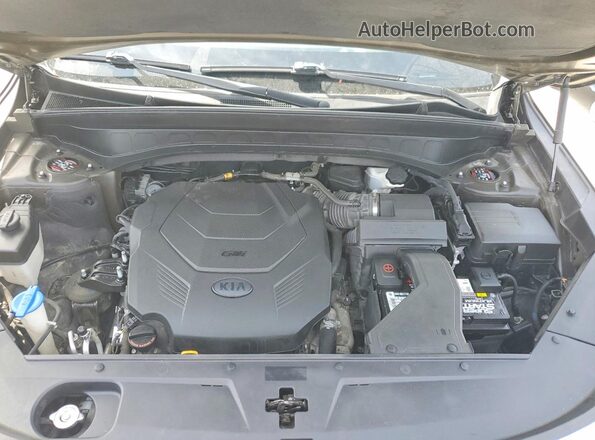 5XYP54HC1LG041127 2020 KIA TELLURIDE Brown ძრავის განყოფილების ხედი