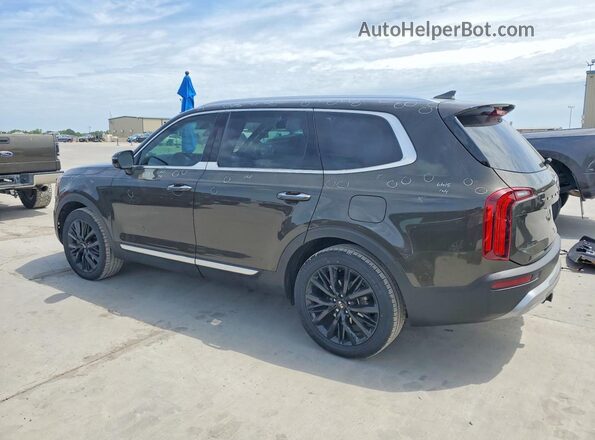 5XYP54HC1LG041127 2020 KIA TELLURIDE Brown უკანა მარცხენა