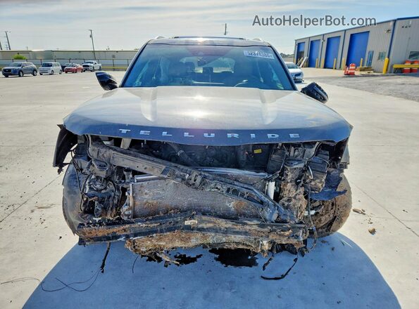 5XYP54HC1NG203728 2022 KIA TELLURIDE Серый Вид спереди
