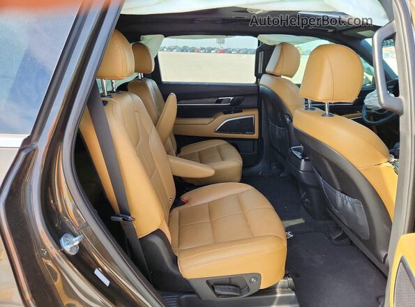 5XYP54HC1NG203728 2022 KIA TELLURIDE Серый Вид задней части салона