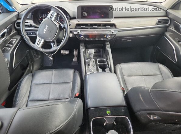 5XYP54HC2NG265848 2022 KIA TELLURIDE Серый Вид панели приборов