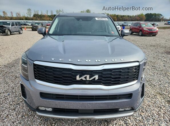 5XYP54HC2NG265848 2022 KIA TELLURIDE Серый Вид спереди