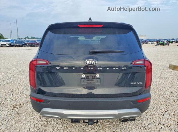 5XYP54HC3LG055255 2020 KIA TELLURIDE Черный Вид сзади