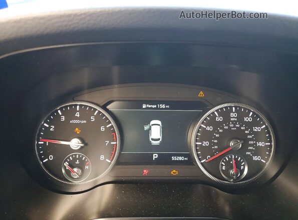 5XYP54HC3LG055255 2020 KIA TELLURIDE Черный Вид щитка приборов