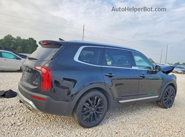 5XYP54HC3LG055255 2020 KIA TELLURIDE Черный Задняя правая четверть