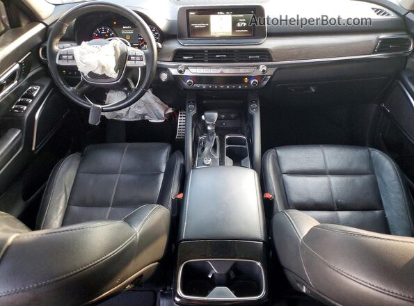 5XYP54HC7MG098188 2021 KIA TELLURIDE Серый Вид панели приборов