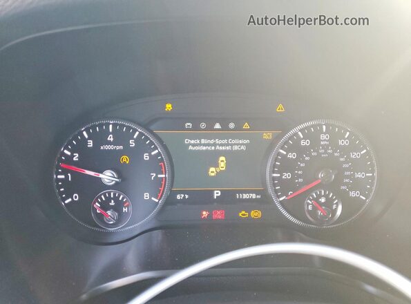 5XYP54HC7MG098188 2021 KIA TELLURIDE Серый Вид щитка приборов