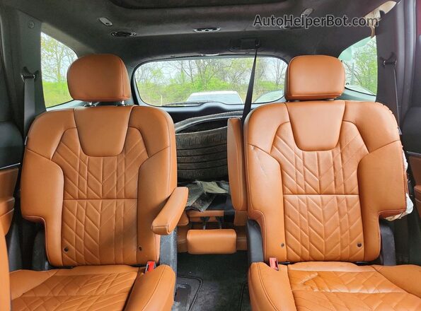 5XYP5DGC1RG539516 2024 KIA TELLURIDE Бордовый Вид задних сидений