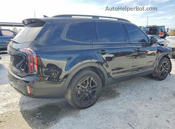 5XYP5DGC2RG456791 2024 KIA TELLURIDE Black უკანა მარჯვენა