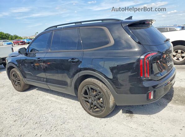 5XYP5DGC2RG456791 2024 KIA TELLURIDE Black უკანა მარცხენა