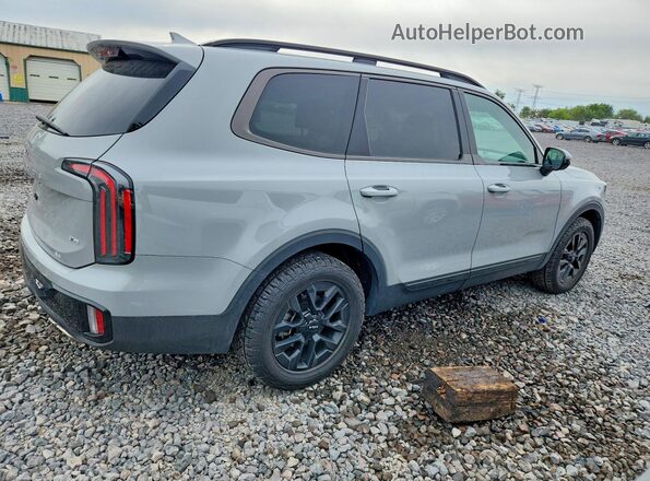 5XYP5DGC2RG489306 2024 KIA TELLURIDE Gray Trasero derecho
