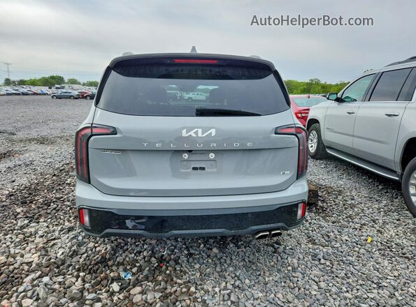 5XYP5DGC2RG489306 2024 KIA TELLURIDE Gray Vista trasera
