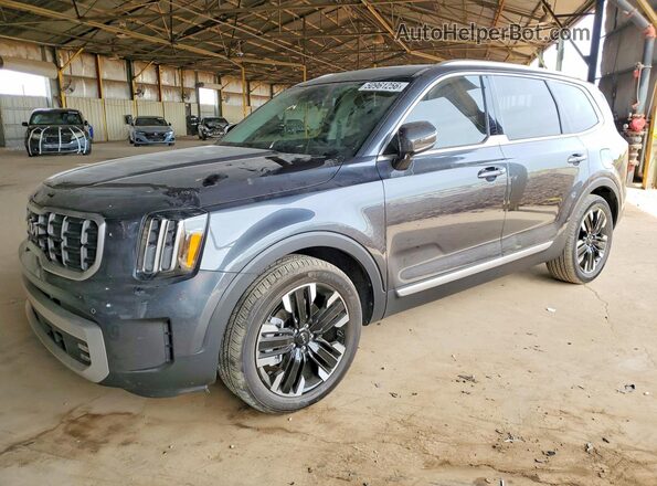 5XYP5DGC2RG491783 2024 KIA TELLURIDE Серый Передняя левая четверть