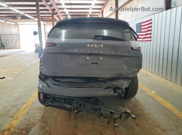 5XYP5DGC2RG496742 2024 KIA TELLURIDE Gray Widok z tyłu
