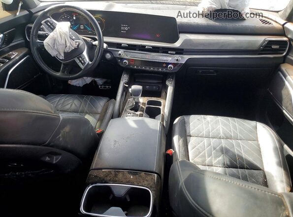 5XYP5DGC8PG407057 2023 KIA TELLURIDE Green წინა პანელის ხედი