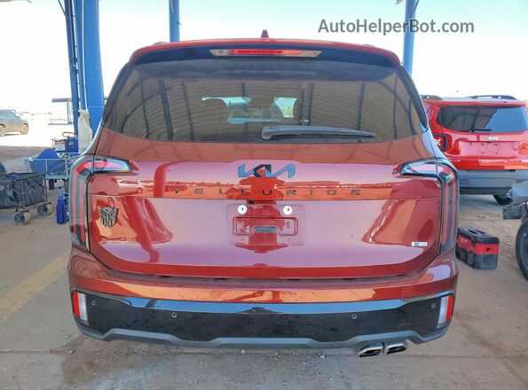 5XYP5DGC9RG546469 2024 KIA TELLURIDE Бордовый Вид сзади