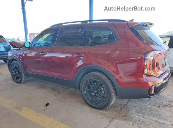 5XYP5DGC9RG546469 2024 KIA TELLURIDE Бордовый Задняя левая четверть