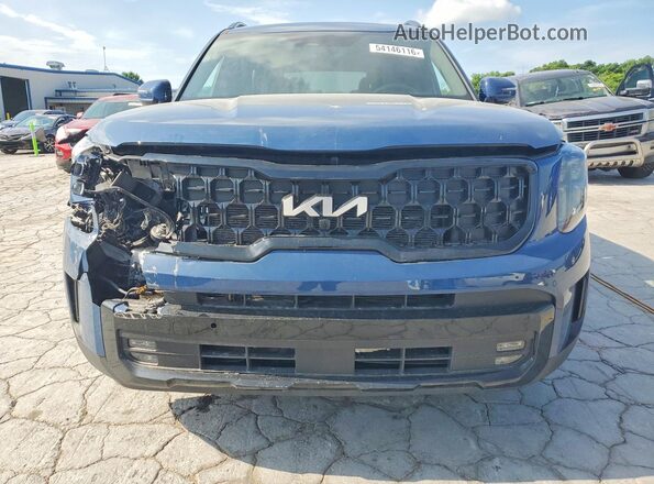 5XYP5DGC9RG564891 2024 KIA TELLURIDE Синий Вид спереди