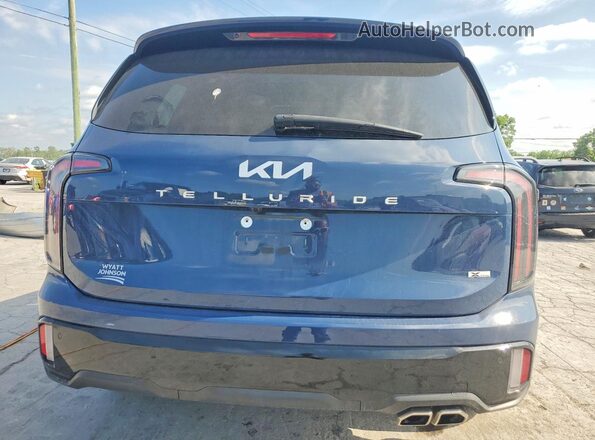 5XYP5DGC9RG564891 2024 KIA TELLURIDE Синий Вид сзади