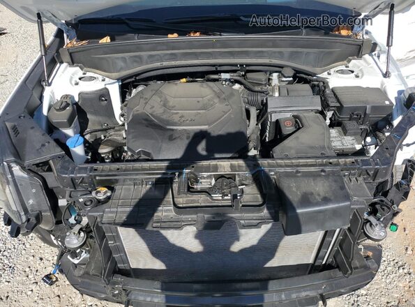 5XYP5DGCXRG449605 2024 KIA TELLURIDE White Vista del compartimento del motor