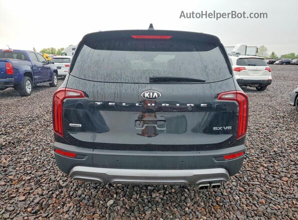 5XYP5DHC0LG032290 2020 KIA TELLURIDE Black Widok z tyłu