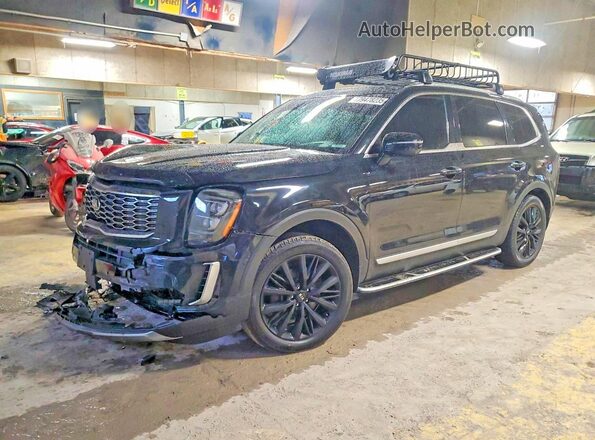 5XYP5DHC1LG051415 2020 KIA TELLURIDE Черный Передняя левая четверть