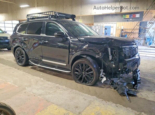 5XYP5DHC1LG051415 2020 KIA TELLURIDE Черный Передняя правая четверть