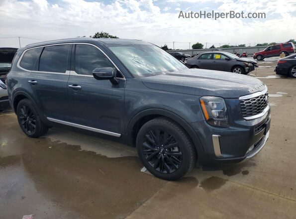 5XYP5DHC3LG061489 2020 KIA TELLURIDE Угольный Передняя правая четверть