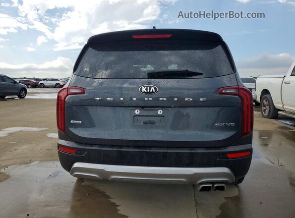 5XYP5DHC3LG061489 2020 KIA TELLURIDE Угольный Вид сзади