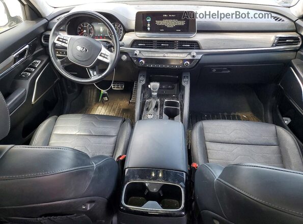 5XYP5DHC3MG157754 2021 KIA TELLURIDE White Widok deski rozdzielczej