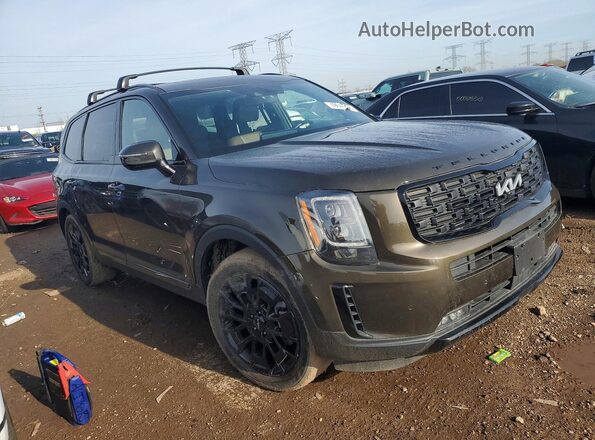 5XYP5DHC3NG312059 2022 KIA TELLURIDE Gray Передня права чверть