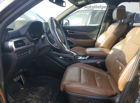 5XYP5DHC3NG312059 2022 KIA TELLURIDE Gray Вид салону спереду