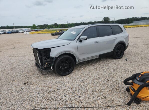 5XYP5DHC4NG264166 2022 KIA TELLURIDE Gray Przód lewy