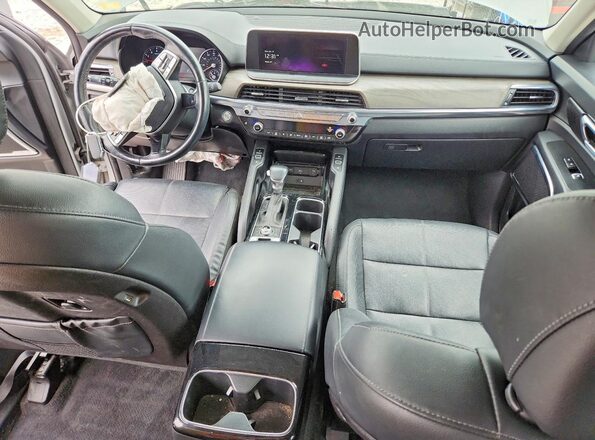 5XYP5DHC4NG296986 2022 KIA TELLURIDE Gray Вид панелі приладів