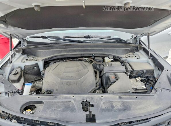 5XYP5DHC4NG296986 2022 KIA TELLURIDE Gray Вид підкапотного простору
