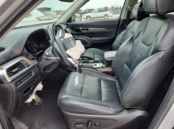 5XYP5DHC4NG296986 2022 KIA TELLURIDE Gray Вид салону спереду