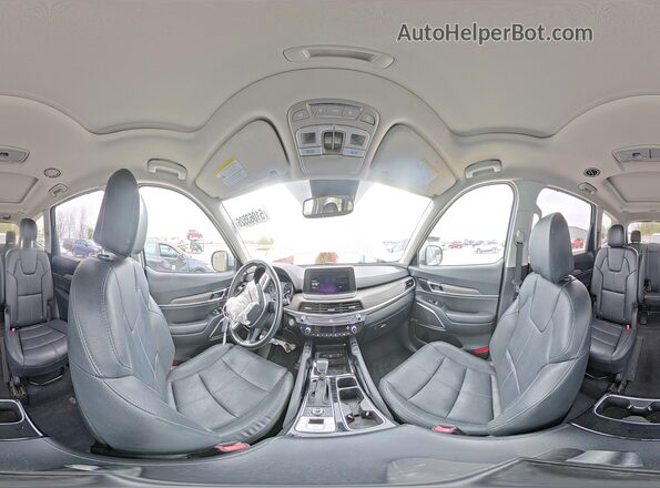 5XYP5DHC4NG296986 2022 KIA TELLURIDE Gray Панорамний вид салону 360°