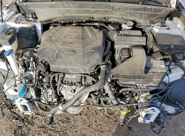 5XYP5DHC7LG022355 2020 KIA TELLURIDE White Vista del compartimento del motor