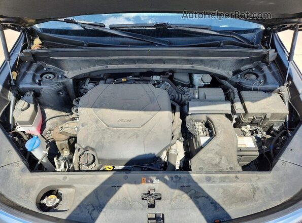 5XYP5DHC7NG308807 2022 KIA TELLURIDE Черный Вид подкапотного пространства