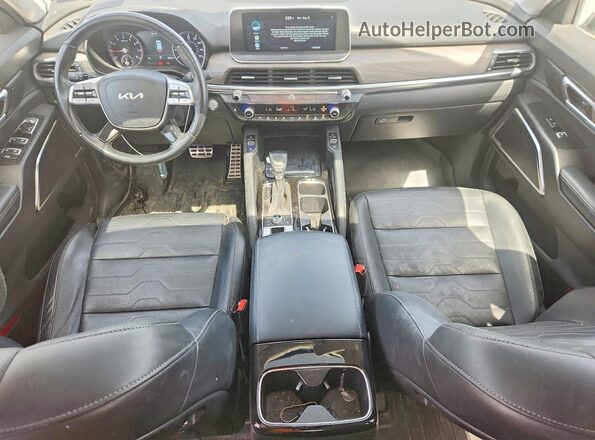 5XYP5DHC9NG283232 2022 KIA TELLURIDE White წინა პანელის ხედი