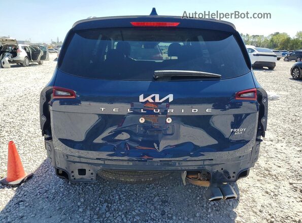 5XYP64GC0PG390817 2023 KIA TELLURIDE Blue Widok z tyłu