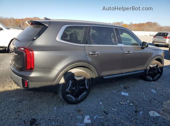 5XYP64GC2RG531065 2024 KIA TELLURIDE Charcoal Задня права чверть