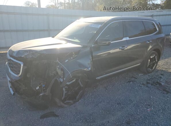 5XYP64GC2RG531065 2024 KIA TELLURIDE Charcoal Передня ліва чверть