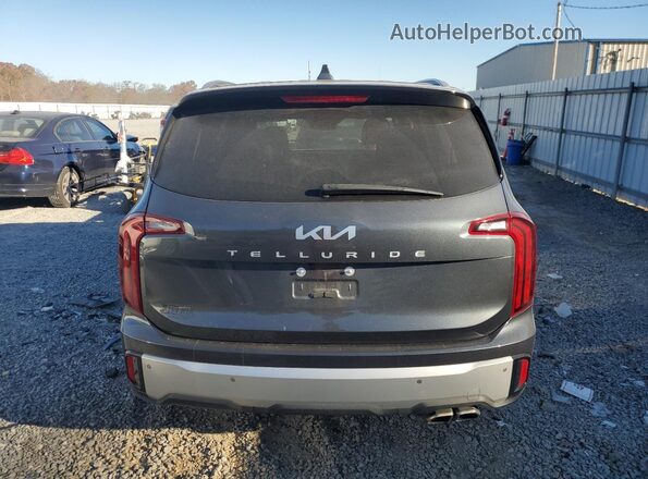 5XYP64GC2RG531065 2024 KIA TELLURIDE Charcoal Вид ззаду